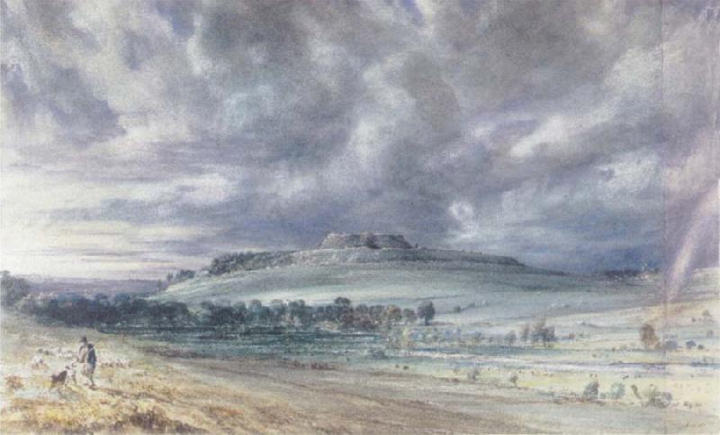 John Constable Old Sarum oil painting image